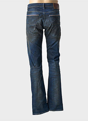 Jeans coupe slim fermeture boutonnée sur le devant taille normale bleu DONOVAN homme