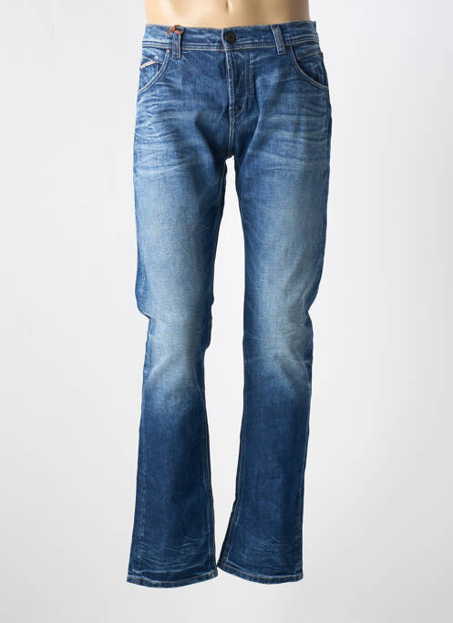 Jeans coupe droite bleu DONOVAN pour homme