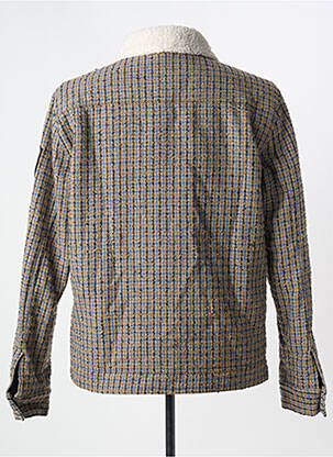 Blouson finition intérieure doublure polaire marron DSTREZZED homme