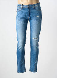 Jeans coupe slim stretch taille normale bleu TEDDY SMITH homme