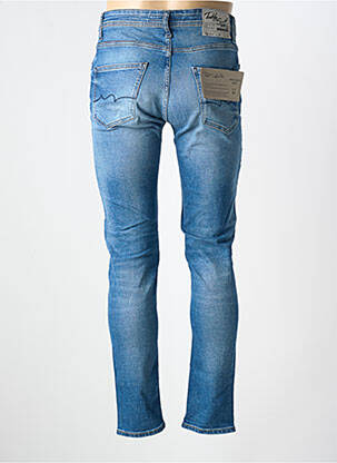 Jeans coupe slim stretch taille normale bleu TEDDY SMITH homme