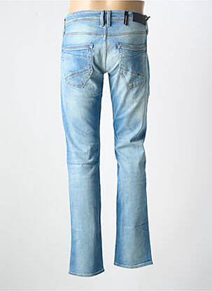 Jeans coupe droite fermeture boutonnée sur le devant taille normale bleu LE TEMPS DES CERISES homme