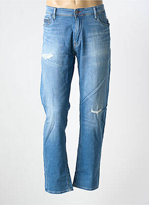 Jeans coupe slim stretch taille normale bleu TEDDY SMITH homme