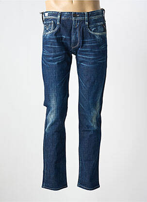 Jeans coupe slim stretch taille normale bleu REPLAY homme