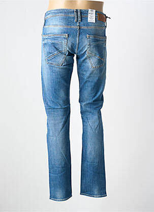 Jeans coupe droite fermeture boutonnée sur le devant taille normale bleu LE TEMPS DES CERISES homme