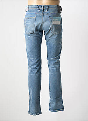 Jeans coupe droite stretch taille normale bleu REPLAY homme