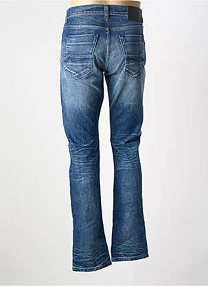 Jeans coupe droite fermeture boutonnée sur le devant taille normale bleu DONOVAN homme
