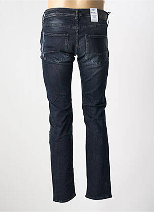 Jeans coupe slim fermeture boutonnée sur le devant taille normale noir LE TEMPS DES CERISES homme