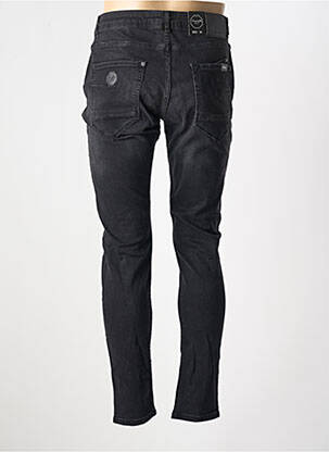 Jeans coupe slim fermeture boutonnée sur le devant taille normale noir PROJECT X PARIS homme