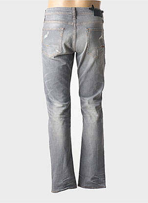 Jeans coupe slim tissage brut taille normale gris LE TEMPS DES CERISES homme