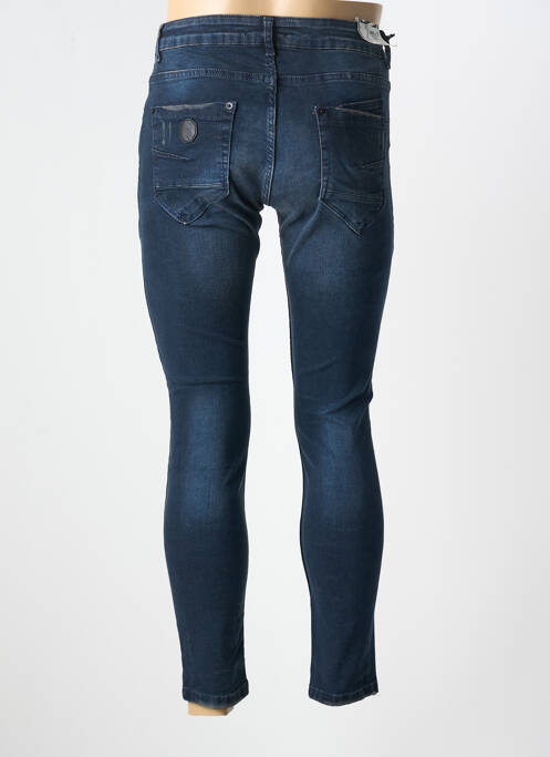 Jeans coupe slim fermeture boutonnée sur le devant taille normale bleu PROJECT X PARIS homme