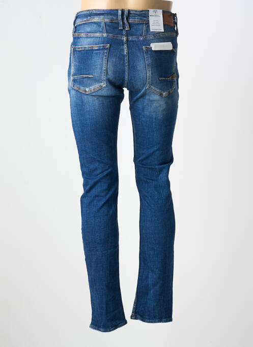Jeans coupe slim fermeture boutonnée sur le devant taille normale bleu LE TEMPS DES CERISES homme