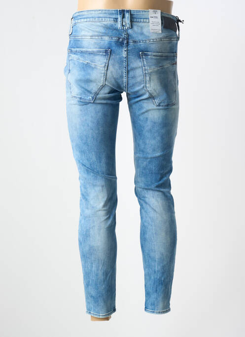 Jeans skinny stretch taille normale bleu LE TEMPS DES CERISES homme