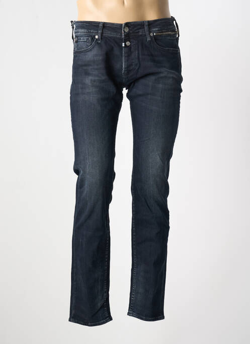 Jeans coupe slim fermeture boutonnée sur le devant taille normale noir LE TEMPS DES CERISES homme