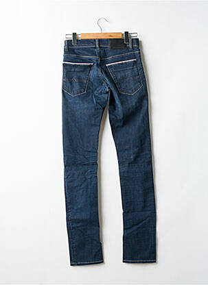 Jeans coupe slim fermeture boutonnée sur le devant taille normale bleu DONOVAN homme