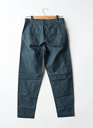Jeans coupe droite fermeture zippée sous rabat boutonné taille normale vert MINIMUM homme