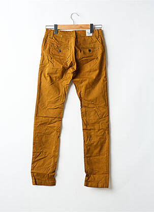Pantalon chino stretch taille normale marron DONOVAN homme