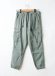 Pantalon cargo taille élastique taille normale vert TEDDY SMITH homme