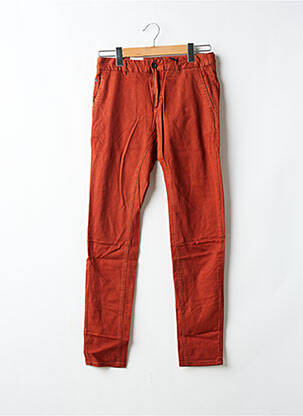 Pantalon chino poches taille normale orange SCOTCH & SODA homme