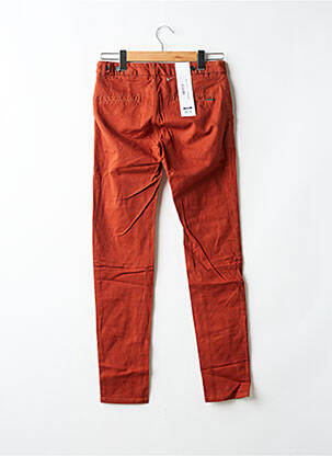 Pantalon chino poches taille normale orange SCOTCH & SODA homme