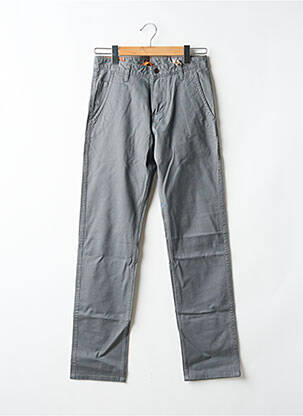 Pantalon chino tissage popeline taille normale gris DOCKERS homme