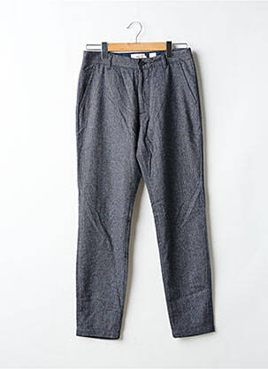 Pantalon chino taille basse taille basse bleu MINIMUM femme