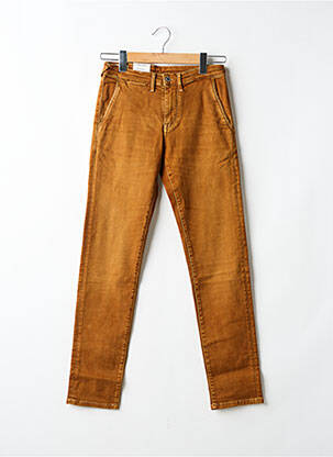 Jeans coupe slim stretch taille normale jaune PEPE JEANS homme