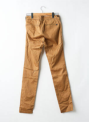 Pantalon chino poches taille normale marron LE TEMPS DES CERISES homme