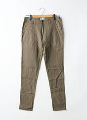 Jeans coupe droite vert clair MINIMUM pour homme seconde vue