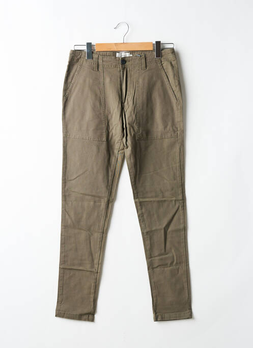 Jeans coupe droite vert clair MINIMUM pour homme