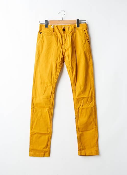 Pantalon chino jaune DONOVAN homme