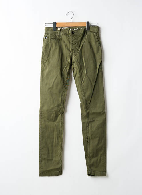 Pantalon chino vert DONOVAN pour homme