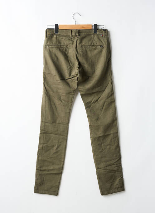 Pantalon chino vert LE TEMPS DES CERISES pour homme