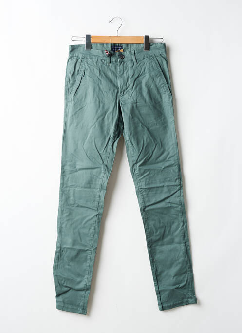 Pantalon chino vert TEDDY SMITH pour homme