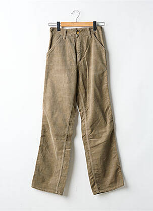 Pantalon droit taille normale taille normale beige CARHARTT homme