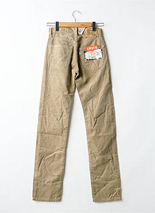 Pantalon droit taille normale taille normale beige LEVI'S homme
