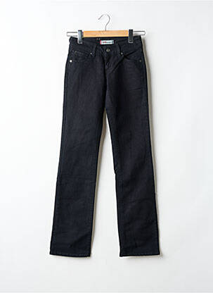 Jeans coupe droite poches noir LEVIS femme