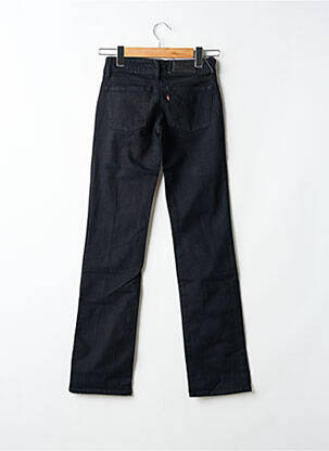 Jeans coupe droite poches noir LEVI'S femme