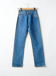 Jeans coupe slim slim taille haute bleu LEVIS femme