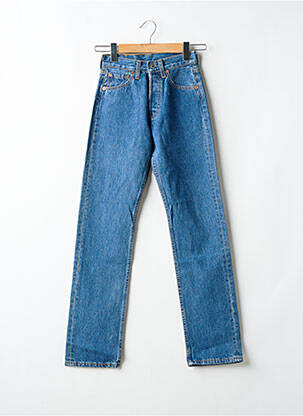 Jeans coupe slim slim taille haute bleu LEVIS femme