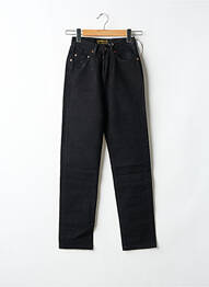 Jeans coupe droite taille normale taille normale noir REDWOOD femme
