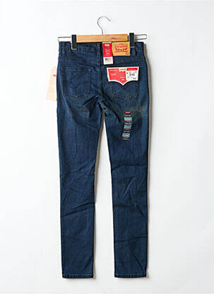 Jeans coupe slim stretch taille ajustable bleu LEVIS garçon