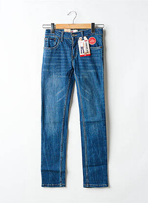 Jeans skinny stretch taille ajustable bleu LEVI'S garçon