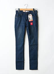 Jeans coupe slim stretch taille ajustable bleu LEVIS garcon