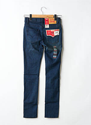 Jeans coupe slim stretch taille ajustable bleu LEVIS garçon