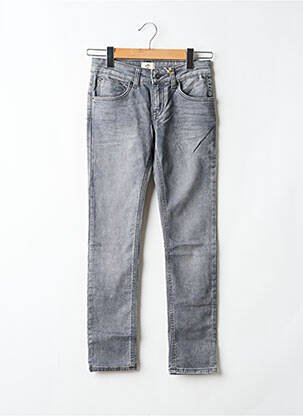 Jeans coupe slim stretch gris TIMBERLAND garcon