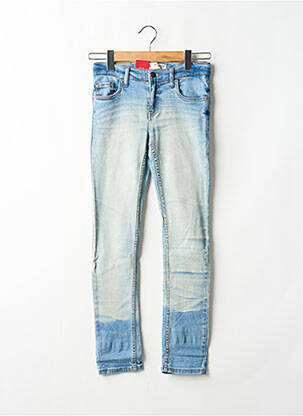 Jeans skinny stretch taille ajustable bleu LEVI'S garçon
