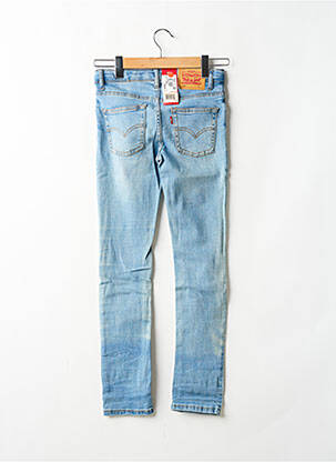 Jeans skinny stretch taille ajustable bleu LEVI'S garçon