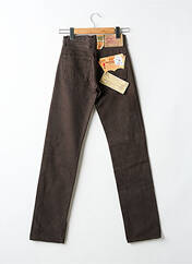 Jeans coupe droite marron LEVIS pour femme seconde vue