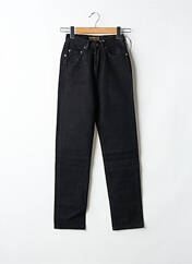 Jeans coupe droite noir REDWOOD pour femme seconde vue